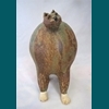 chat modelé grès Chris Dupuy Joly